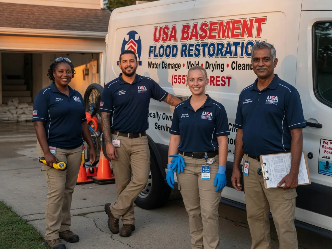 Basement Flood Cleanup company in Foss, OK